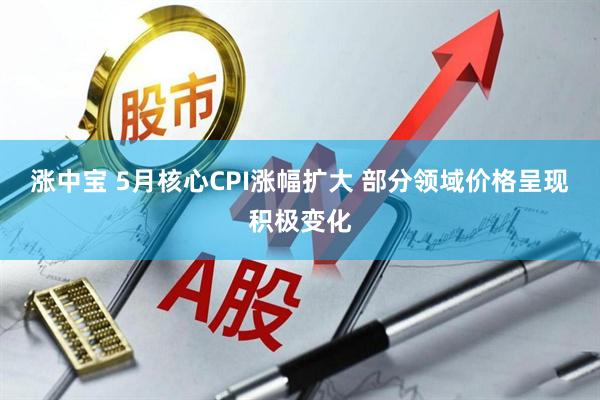 涨中宝 5月核心CPI涨幅扩大 部分领域价格呈现积极变化