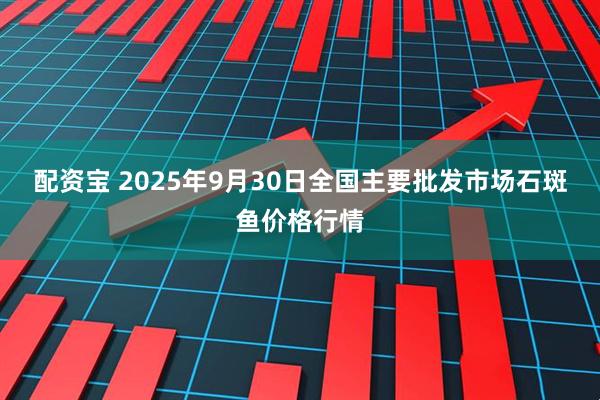 配资宝 2025年9月30日全国主要批发市场石斑鱼价格行情